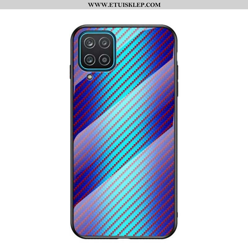 Etui do Samsung Galaxy M12 / A12 Szkło Hartowane Z Włókna Węglowego